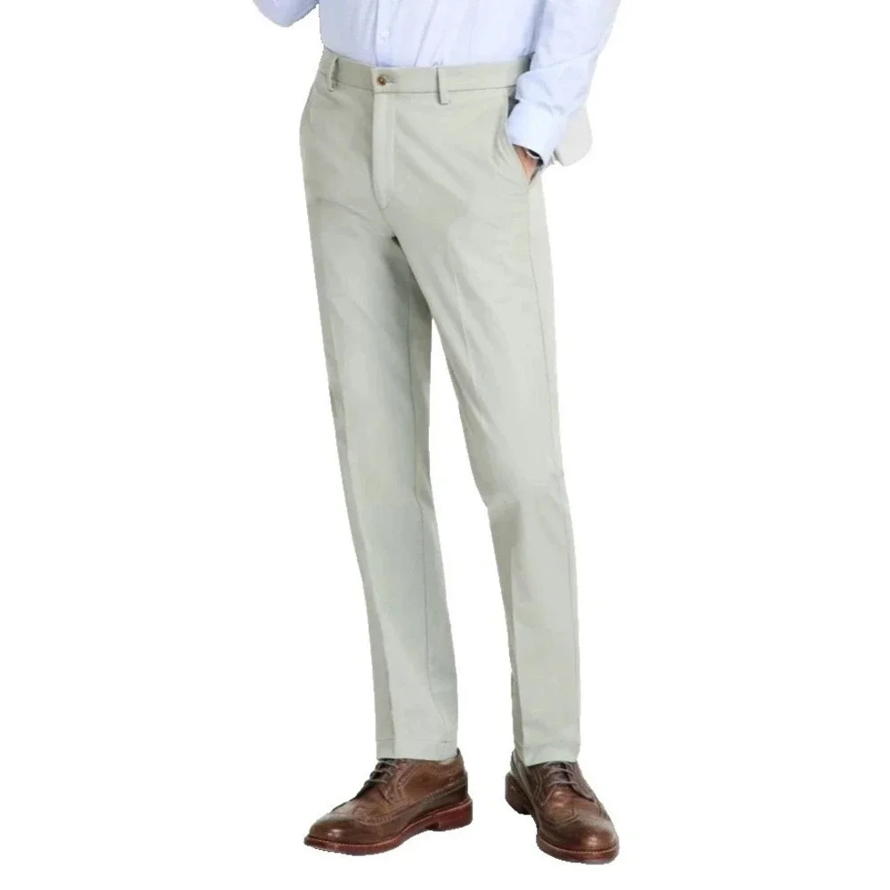 Michael Kors Mens Classic fit Dress Pants 44W 32L Mint Green‎ Solid Stretch